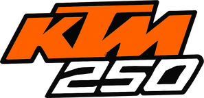 ktm 250 লোগো